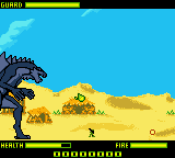 Godzilla The Series: Monster Wars screenshot 4 for GameBoy Color